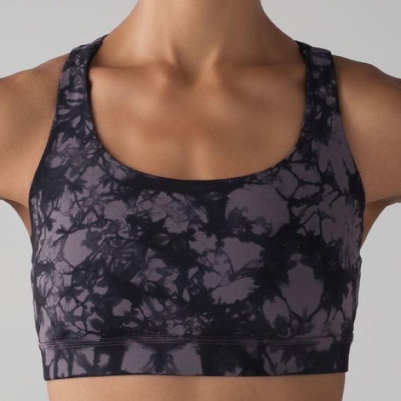 lululemon athletica Other - Lululemon Energy Black & Grey Tie Dye Bra | 4
